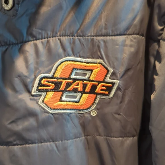 Oklahoma State University hooded coat(XL) - Picture 4 of 9